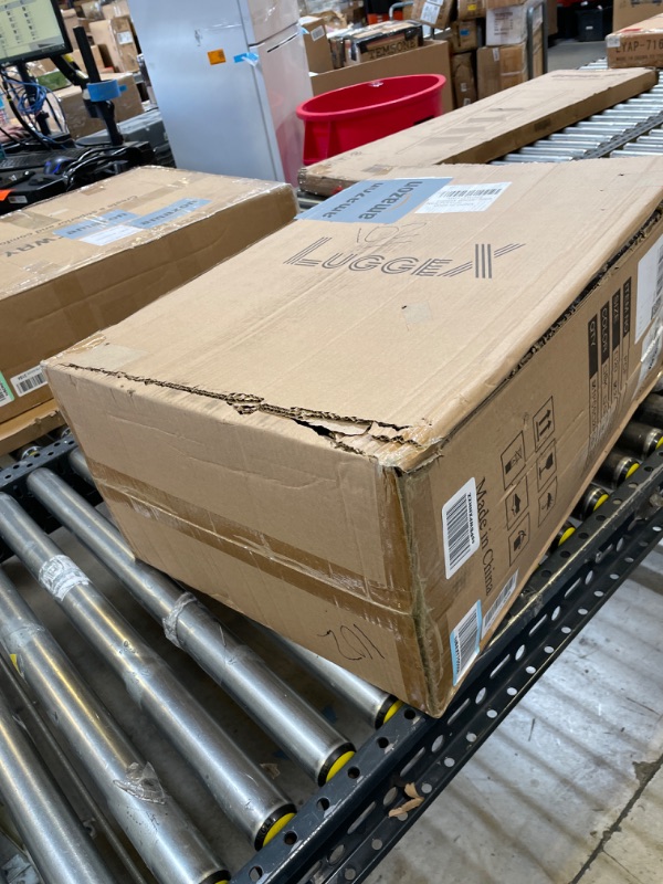 Photo 1 of LUGGEX 24 Inch Luggage with Spinner Wheels - Polypropylene Lightweight Luggage Expandable - High Bounce, Ultra-light Elegance (Champagne Suitcase) Champagne 24