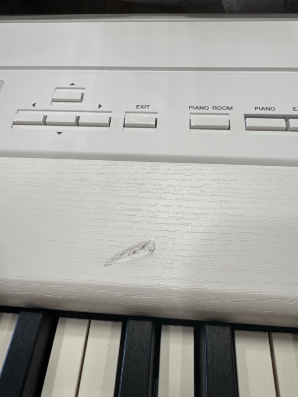 Photo 4 of **SEE NOTES** Yamaha P515 88-Key Weighted Action Digital Piano, White