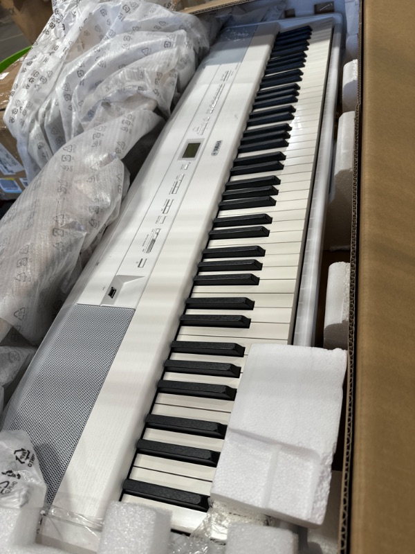 Photo 2 of **SEE NOTES** Yamaha P515 88-Key Weighted Action Digital Piano, White