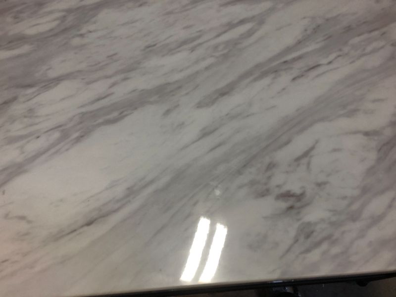 Photo 1 of 3 tier metal table marble top
