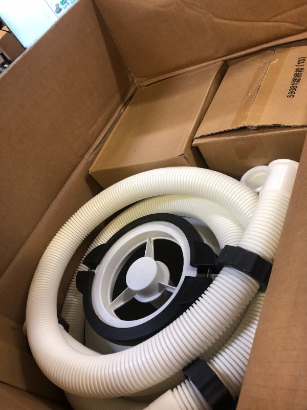 Photo 3 of INTEX 26651EG SX3000 Krystal Clear Sand Filter Pump for Above Ground Pools, 16in, Light gray 16in Sand Filter Pump