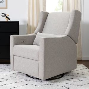 Photo 1 of Electronic Recliner and Swivel Glider in Eco-Performance Fabric with USB port | Water Repellent & Stain Resistant
