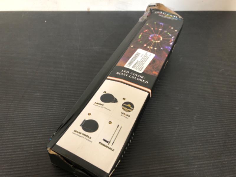Photo 1 of 2 PCS Solar Firework Light