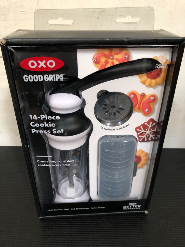 Photo 1 of OXO Good Grips 14-Piece Cookie Press Set
