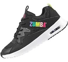 Photo 1 of Size 8.5---ZUMBA Women's Air Classic Sneakers, Nonslip Low-Top Dance Sneakers