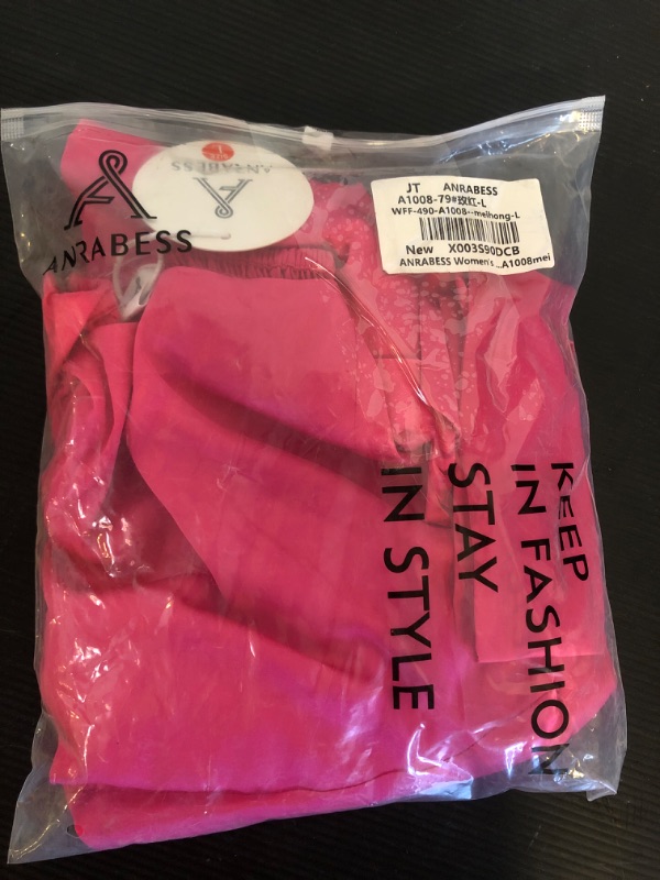 Photo 1 of Size L---Anrabess Pink Dress 