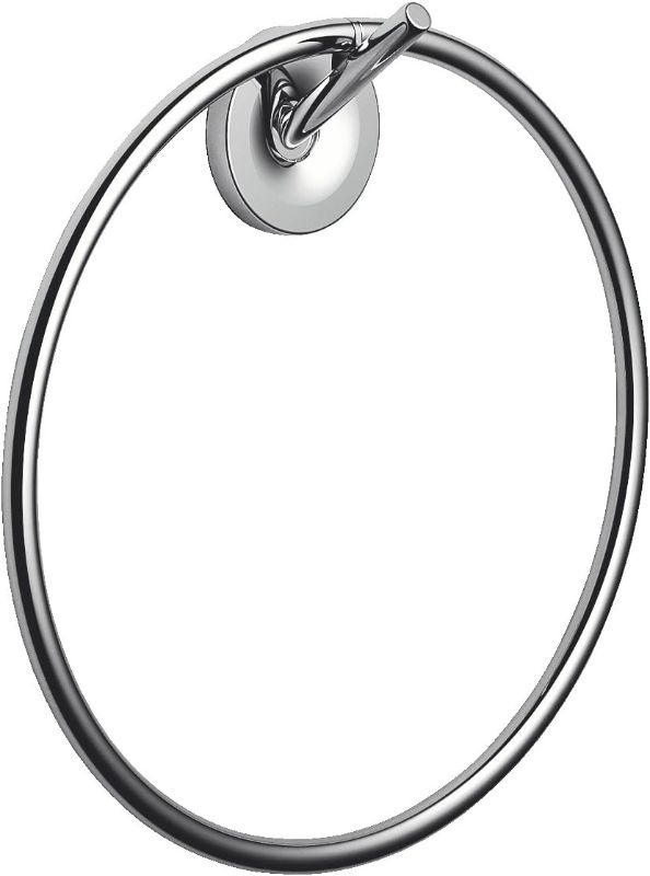 Photo 1 of AXOR -Towel Ring Luxury 9-inch Modern -Towel Holder in Chrome, 40821000
