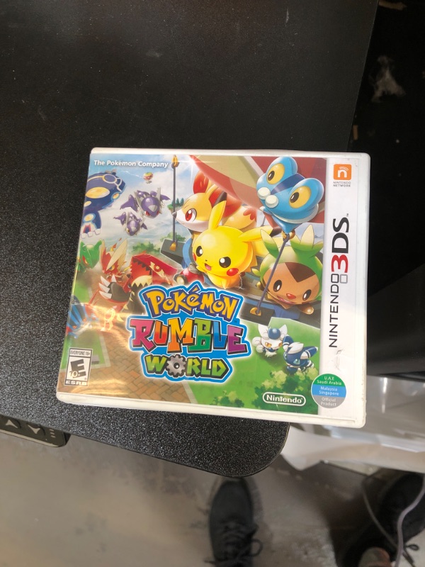 Photo 2 of Pokémon Rumble World Nintendo 3DS
case damaged 