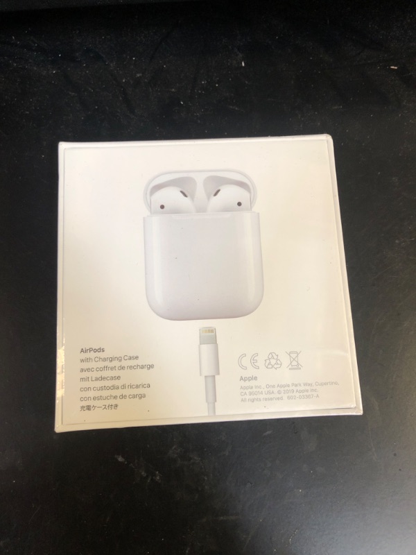 Photo 4 of Apple AirPods with Charging Case (Latest Model)