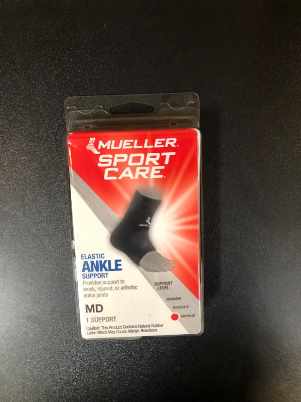 Photo 2 of Mueller Hg80 Ankle Support 49912, Moderate Support, Blk, Med, 1 ct each