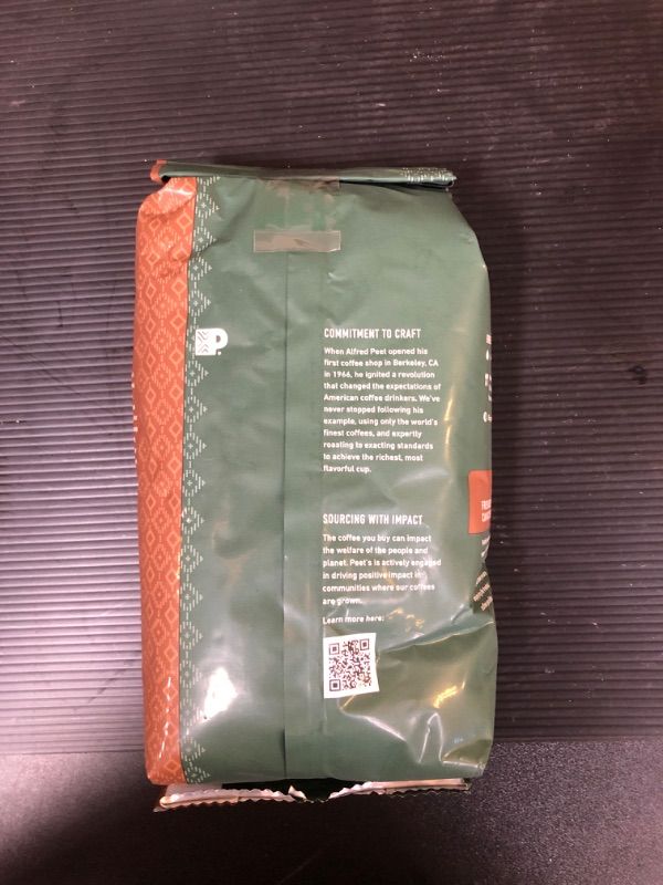 Photo 3 of Peet's Coffee Organic French Roast, Dark Roast Ground Coffee, 18 oz Bag