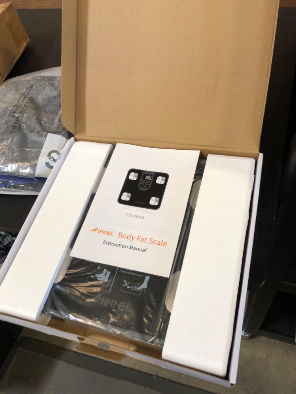 Photo 1 of Smart Scale for Body Weight, Digital Bathroom Scale for Body Fat, BMI, Heart Rate and Muscle, High Accurate Weighting Health Monitor, Bluetooth Body Composition Analyzer with App, 400lb