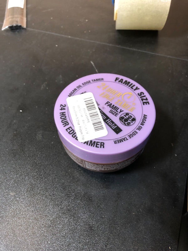 Photo 1 of 24 Hour Edge Tamer - Extreme Firm Hold (8.25oz/ 250ml) - No Flaking, White Residue, Shine and Smooth texture with Argan Oil and Castor Oil
