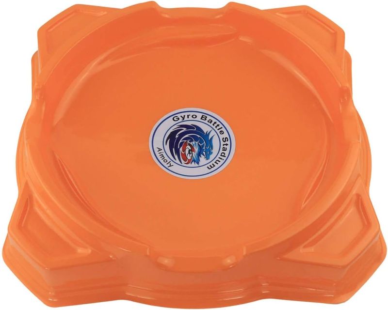 Photo 1 of Bey Stadium Battle Arena for Beyblade Burst Battling Tops Game (Orange)
