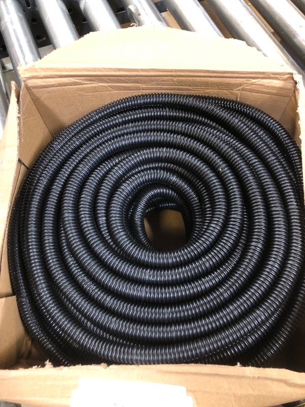 Photo 1 of Dorman 3/8 in. and 1/2 in. x 100 Ft. Black Flex Split Wire Conduits 