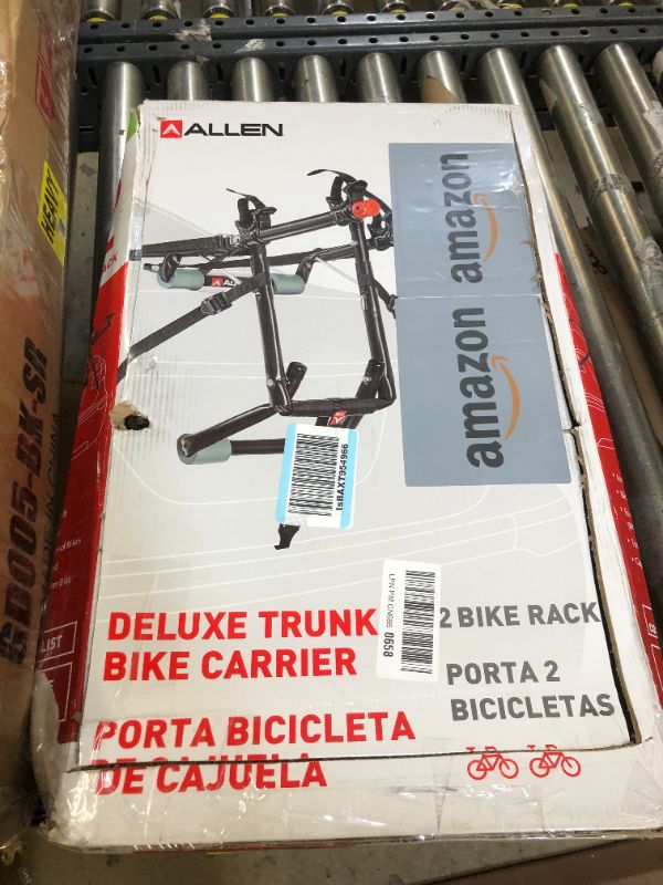 Photo 2 of DELUXE TRUNK MOUNTED BIKE RACK 2-bike Black