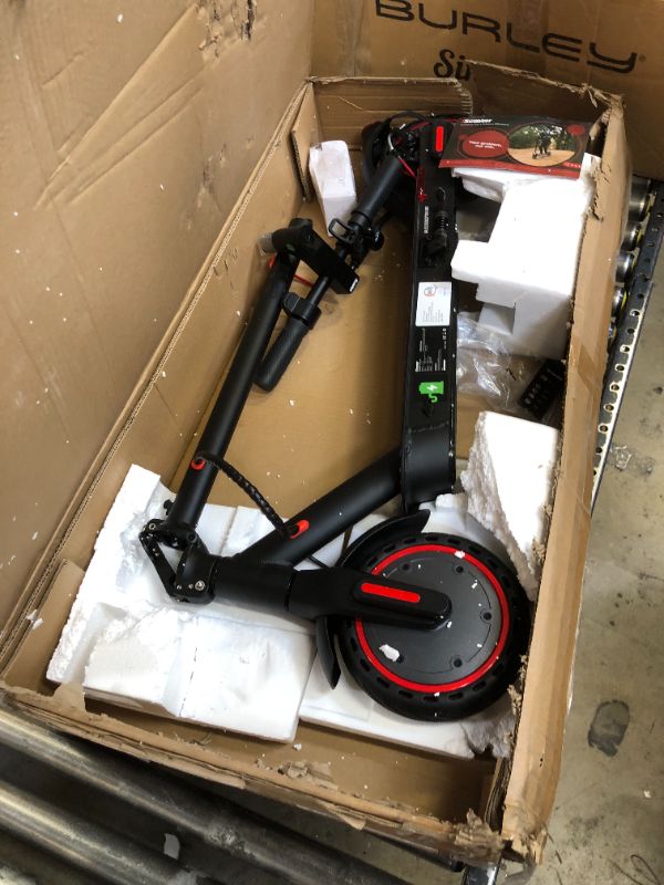 Photo 2 of iScooter Electric Scooter, 25/22/18 Miles Range, 25/18.6/15.6 MPH Top Speed, 800W/500W/350W Foldable Commuting Electric Scooter with Double Braking Systems and APP for Adults and Teens
