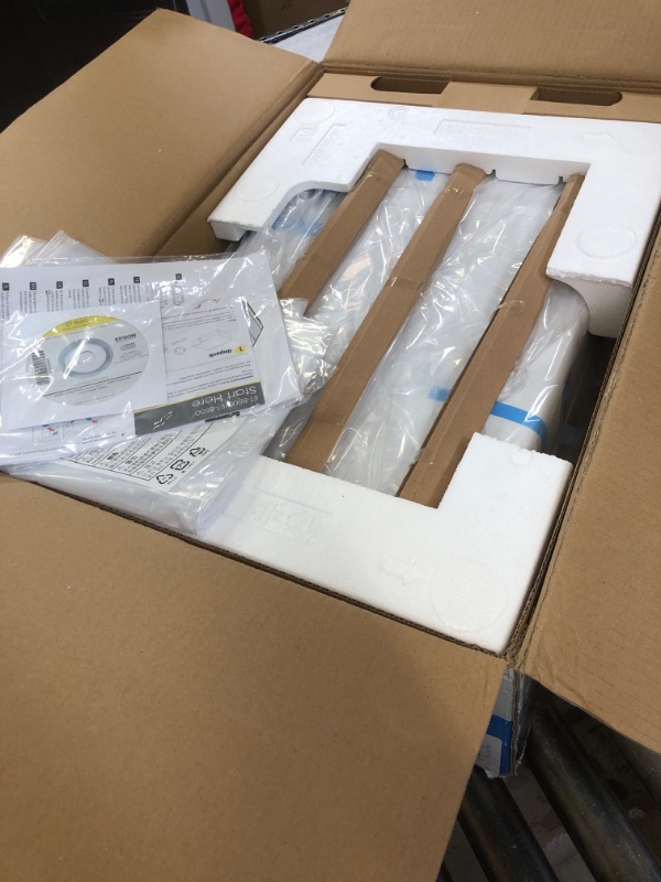 Photo 1 of Epson EcoTank Photo ET-8550 Wireless Wide-Format All-in-One Supertank Printer with Scanner, Copier, Ethernet and 4.3-inch Color Touchscreen EcoTank Photo ET-8550 - New