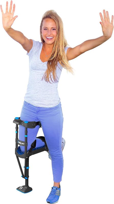 Photo 1 of iWALK3.0 Hands Free Crutch - Pain Free Knee Crutch - Alternative to Crutches and Knee Scooters for Below the Knee Non-Weight Bearing Injuries Only - Review All Qualifications for Use Before Buying

