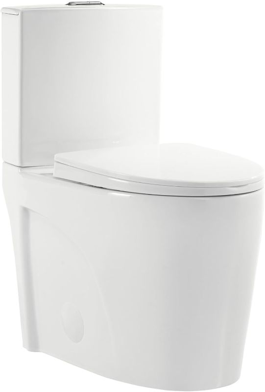 Photo 1 of St. Tropez Two-Piece Elongated Toilet Vortex™ Dual-Flush 1.1/1.6 gpf
