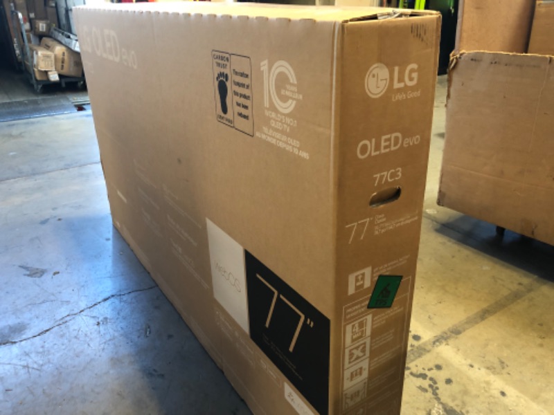 Photo 3 of LG C3 Series 77-Inch Class OLED evo Smart TV OLED77C3PUA, 2023 - AI-Powered 4K, Alexa Built-in 77 inch TV Only