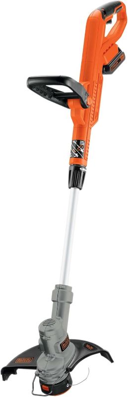 Photo 1 of BLACK+DECKER 20V MAX Cordless String Trimmer, 2 in 1 Trimmer and Edger, 12 Inch, Battery Included (LST300)
