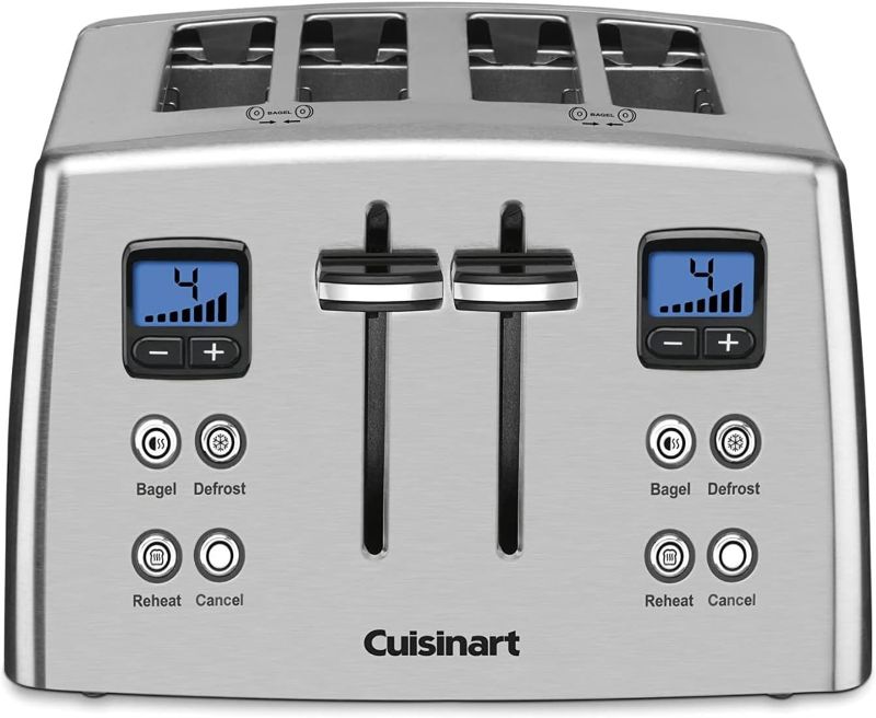 Photo 1 of Cuisinart CPT-435P1 4-Slice Countdown Motorized Toaster, Stainless Steel

