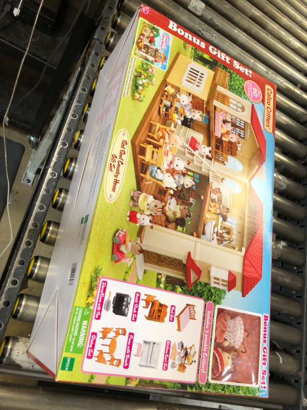 Photo 2 of Calico Critters Red Roof Country Home - Dollhouse Playset with Figures, Furniture and Accessories for Ages 3+
