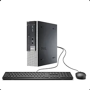 Photo 1 of Dell Optiplex 9020 USFF Desktop Computer - Intel i5-4570S Upto 3.6GHz, HD Graphics 4600 4K Support, 16GB RAM, 512GB SSD, DisplayPort, HDMI, DVD, AC Wi-Fi, Bluetooth, TDL - Windows 10 Pro (RENEWED)
