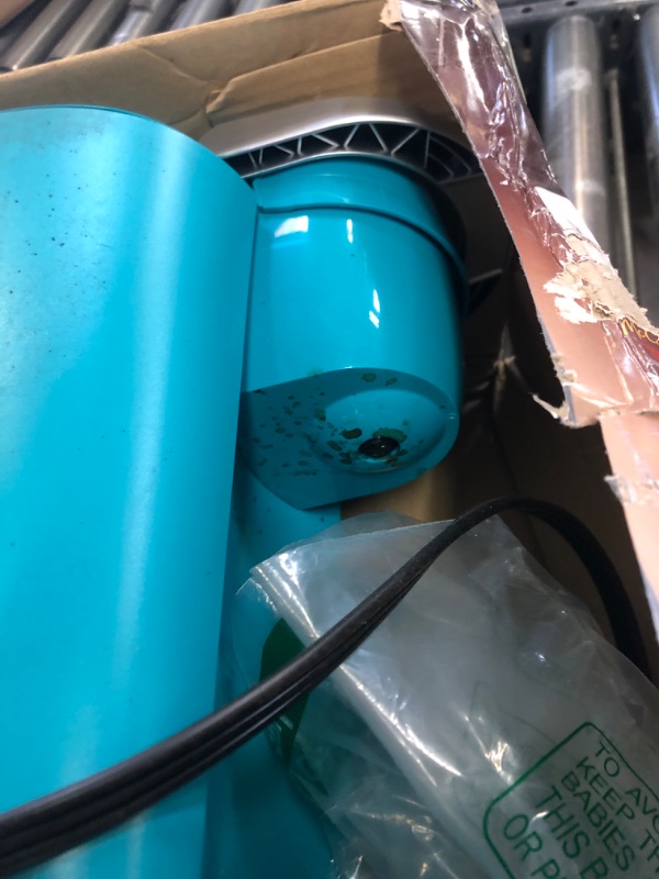 Photo 3 of Used need cleaning---K-Compact Single-Serve K-Cup Pod Coffee Maker, 36 ounces, Turquoise
