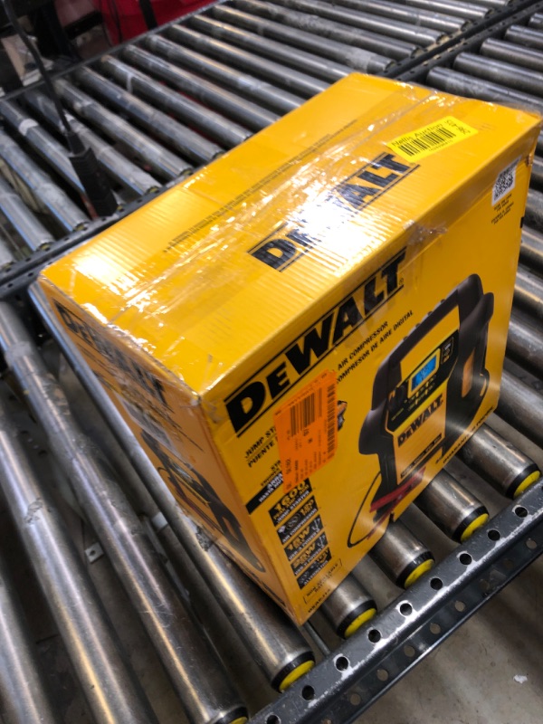 Photo 2 of DEWALT DXAEJ14-Type2 Digital Portable Power Station Jump Starter - 1600 Peak Amps with 120 PSI Compressor, AC Charging Cube, 15W USB-A and 25W USB-C Power for Electronic Devices 1600 Amps