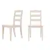 Photo 1 of StyleWell
Ivory Wood Dining Chair with Ladder Back (Set of 2)