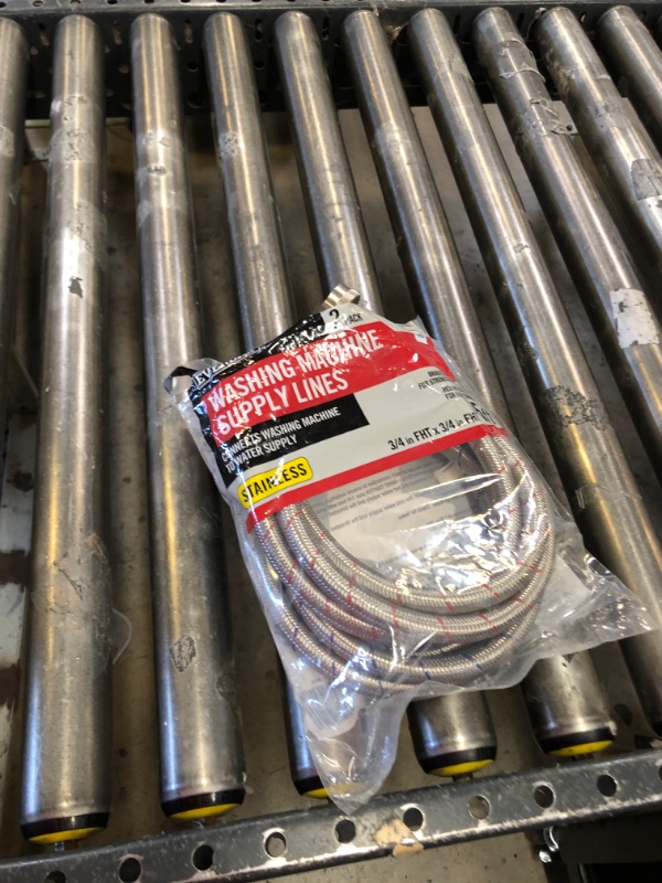 Photo 2 of 
5 ft. Stainless Steel Washing Machine Fill Hose (2-Pack)