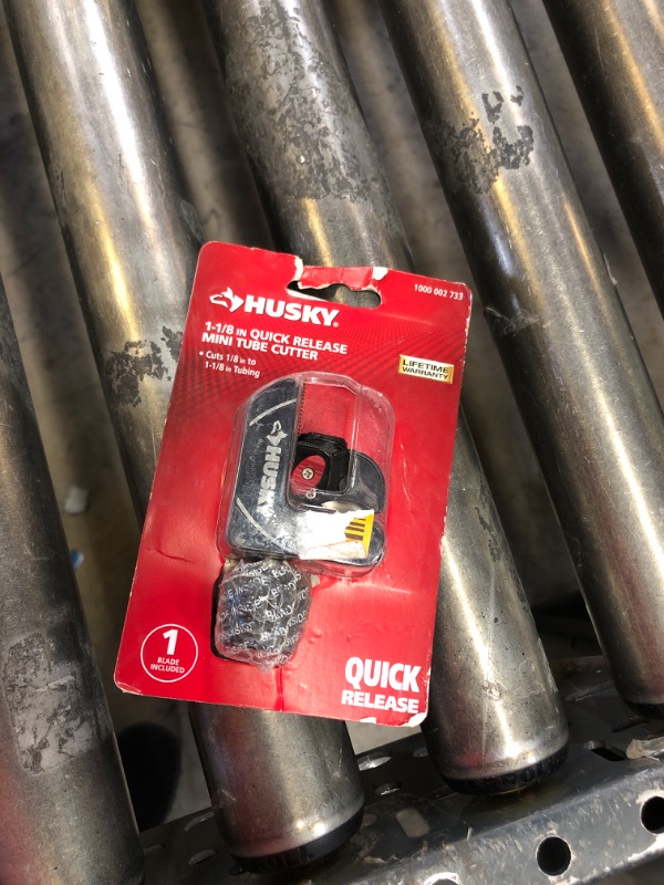 Photo 1 of Husky Quick Release 1-1/8 in. Mini Tube Cutter