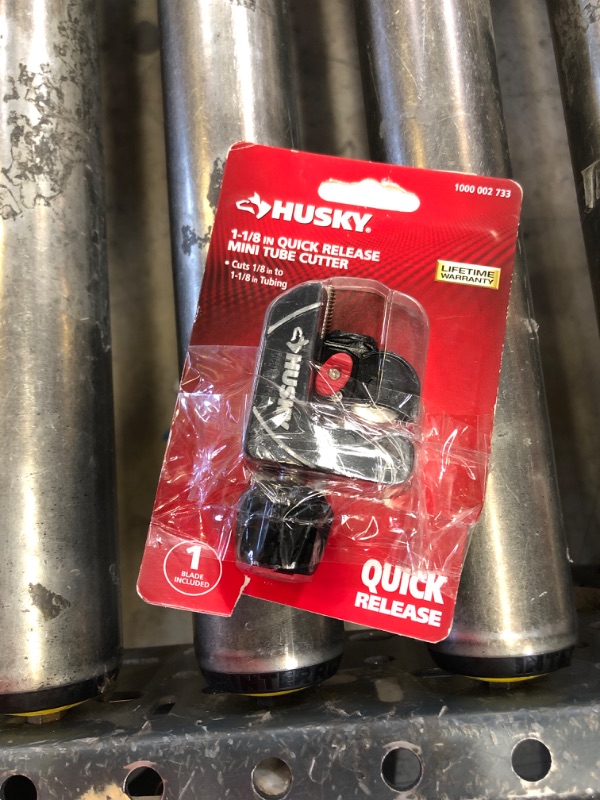 Photo 2 of Husky Quick Release 1-1/8 in. Mini Tube Cutter