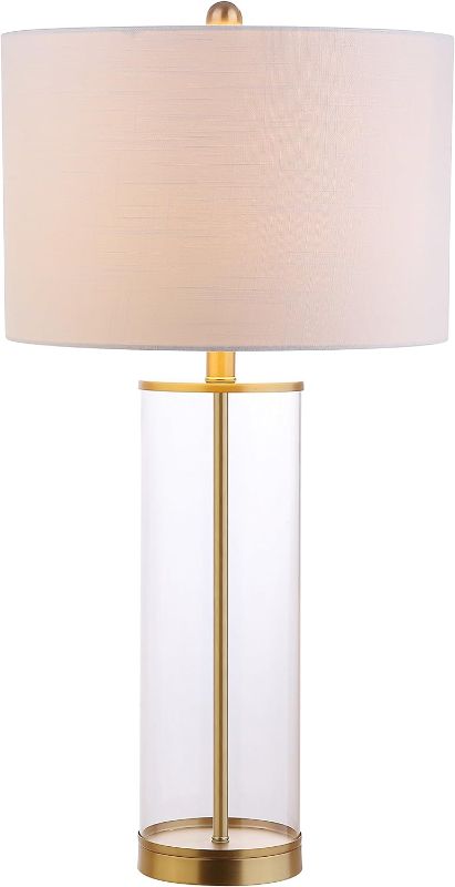 Photo 1 of Glass LED Table Lamp Modern Contemporary Glam Bedside Desk Nightstand Lamp for Bedroom Living Room Office