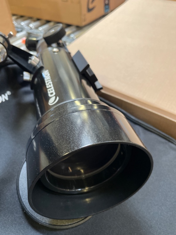 Photo 3 of Celestron - 70mm Travel Scope - Portable Refractor Telescope - Fully-Coated Glass Optics - Ideal Telescope for Beginners - BONUS Astronomy Software Package