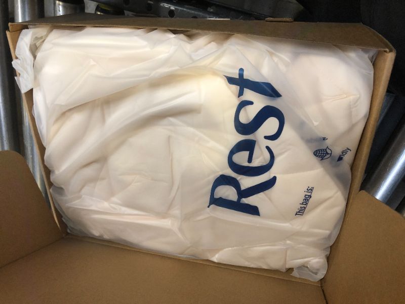 Photo 2 of REST Evercool™ Cooling Comforter, Cooling Blanket for Hot Sleepers, Night Sweats, Menopause Hot Flash. Buttery Soft, Nontoxic, Hypoallergenic, Machine Washable, All Season Duvet, Ivory King 106"x90" Ivory King(106"x90")