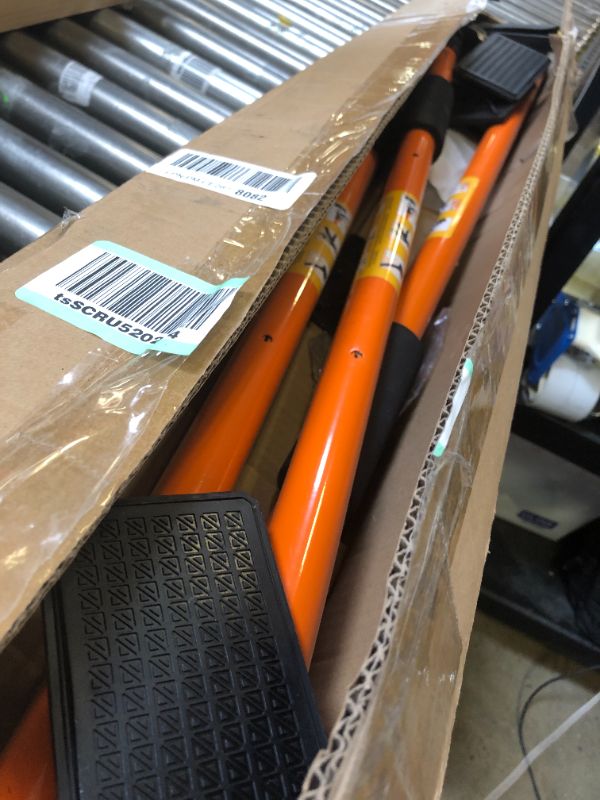 Photo 1 of 4Pack Adjustable Support Pole,Steel 3rd Hand Support System,Support Rod for Jacks Cargo Bars Drywalls,Cabinet Jacks for Installing Cabinets,Extends from 45.3 to 114.7 Inch,Supports up to 152 lbs (4)