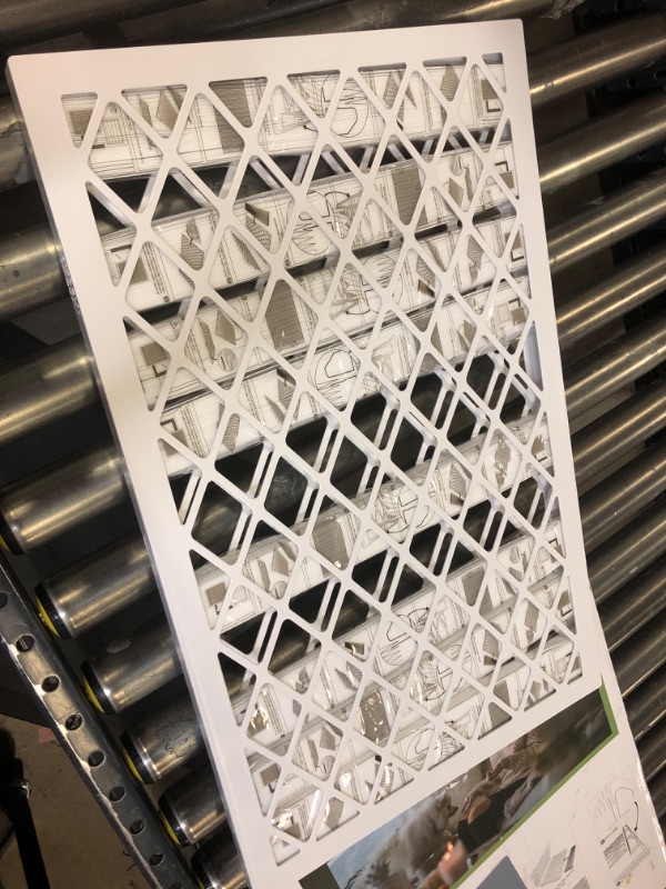 Photo 2 of 1pc--Future Way 16x25x1 Air Filter, MERV 8, MPR 700, Assembly Kit with 1 Reusable ABS Frame & 8 Filters for AC Furnace, Actual Size: 15-11/16 x 24-11/16 x 3/4 inch