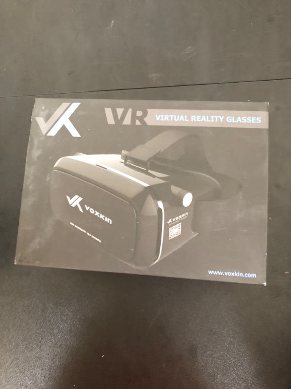 Photo 2 of [Updated & Fixed] VR Headset Game System - High Definition Virtual Reality 3D Glasses for Kids and Adults - Optical Lens, Adjustable Strap - Compatible with iPhone and Android (3.5" to 6.5")