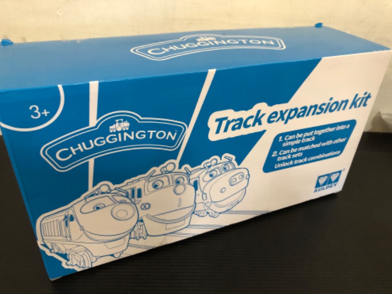 Photo 2 of Chuggington Electric Train Toy Expansion Kit, 13 Train Tracks and 5 Accessories, Toys for 3 4 5 6 7 8 9 10 11 12+ Year Old Preschool Toddler Kids Boys and Girls, Gifts for Christmas Easter Birthday Track Expansion Kit