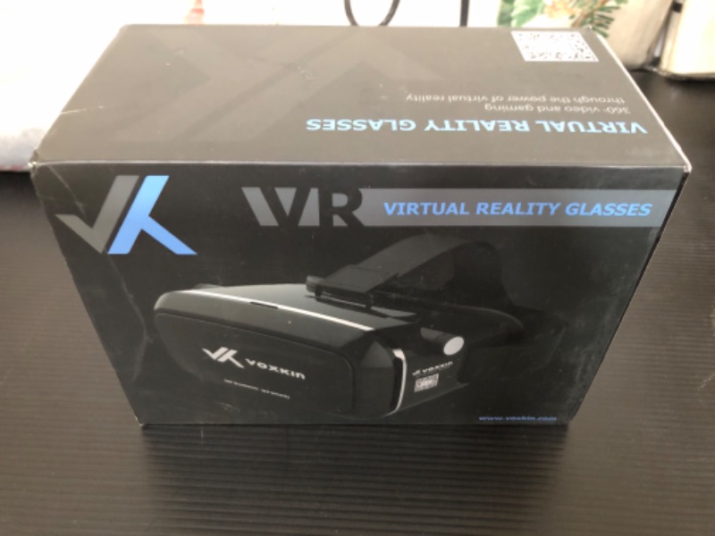 Photo 2 of [Updated & Fixed] VR Headset Game System - High Definition Virtual Reality 3D Glasses for Kids and Adults - Optical Lens, Adjustable Strap - Compatible with iPhone and Android (3.5" to 6.5")