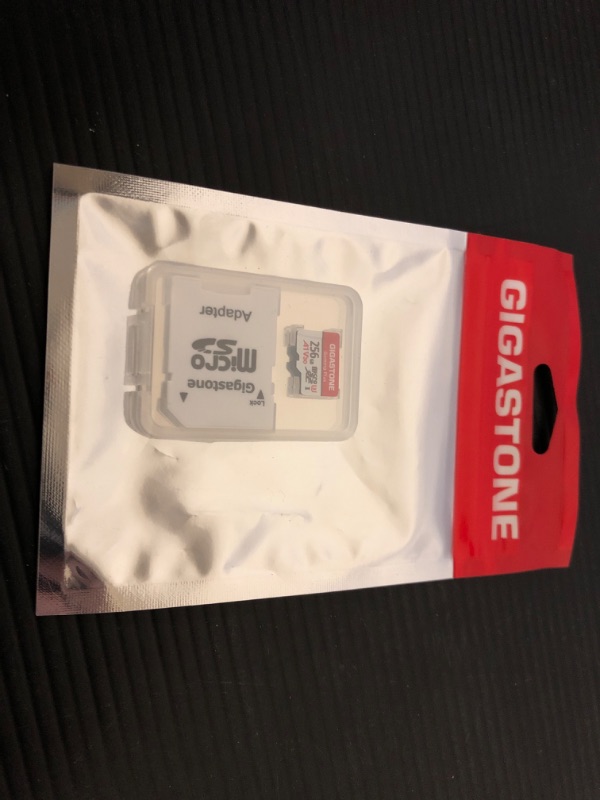 Photo 1 of [Gigastone] 256GB Micro SD Card, Gaming Plus, MicroSDXC Memory Card for Nintendo-Switch, Wyze, GoPro, Dash Cam, Security Camera, 4K Video Recording, UHS-I A1 U3 V30 C10, up to 100MB/s, with Adapter 256GB Gaming Plus 1-Pack