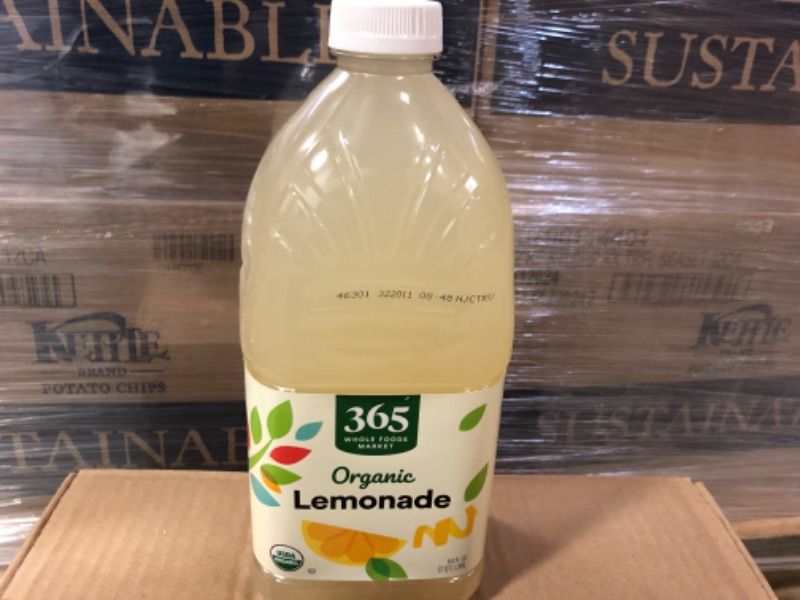 Photo 4 of 8pcs   exp date 05/204----365 by Whole Foods Market, Organic Lemonade, 64 Fl Oz