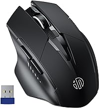 Photo 1 of INPHIC Mouse, 3 Modes Bluetooth 5.0&4.0 Mouse 2.4G Rechargeable Wireless Mouse with 6 Buttons, Ergonomic Computer Mouse for Laptop, Mac, PC etc. https://a.co/d/73svOL0