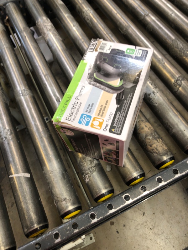 Photo 1 of Intex 66641E 120 V Quick Fill Cordless Rechargeable Inflatable Air Bed Pump