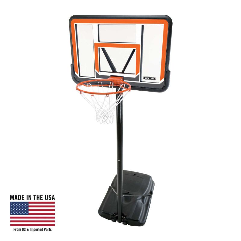 Photo 1 of Parts only----Lifetime Adjustable Portable Basketball Hoop (44-Inch Polycarbonate) -