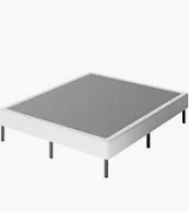 Photo 1 of VTWAZAST 5 Inch Queen Size Box Spring with 9 Inch Metal Legs Support, Easy Clean Fabric Cover Included, Heavy Duty Mattress Foundation, Queen Bed Foundation, Noise Free, Easy Assembly