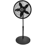Photo 1 of *PARTS ONLY* 18 in. 3 Speed Oscillating Pedestal Fan with Adjustable Height, Easy Assembly, and Quiet Cooling for Any Room in Black
